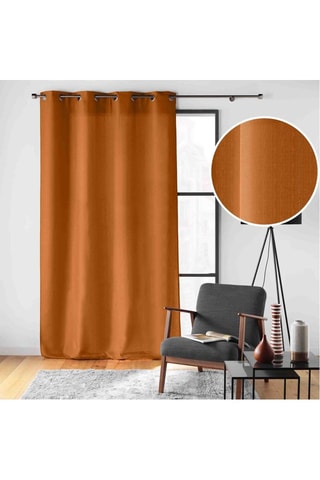 2 cortinas Soline - Camel - 140 x 260 cm