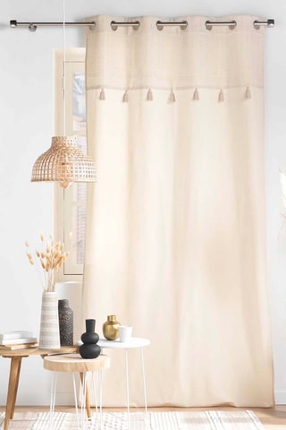 Cortina Izygold - Beige - 140 x 240 cm