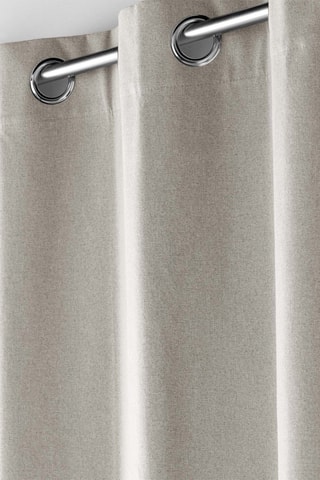 Cortina opaca - Blanco - 135 x 260 cm