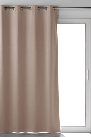 Cortina opaca - Marrón - 135 x 260 cm