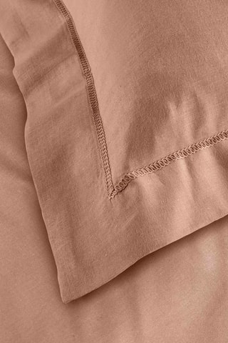 Federa in cotone 57 fili/cm² Lina - Rosa antico