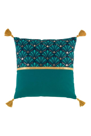 Cojín desenfundable Artchic - Verde - 40 x 40 cm