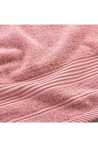 Toalla de mano Tendresse - Rosa - 50 x 90 cm