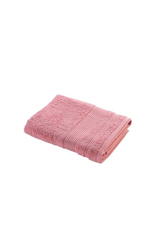 Toalla de ducha Tendresse - Rosa - 70 x 130 cm