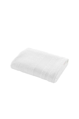 Toalla de ducha Tendresse - Blanco - 70 x 130 cm