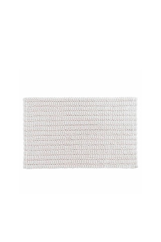 Tappetino bagno Voltis - Bianco - 50 x 80 x 0,8 cm