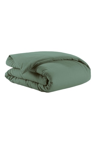 Housse de couette en coton 57 fils/cm² - Vert