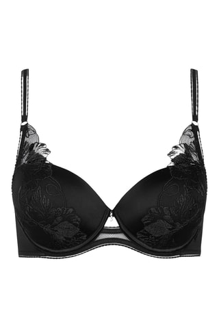 Sujetador con aros con relleno Eminence - Negro - Lisca