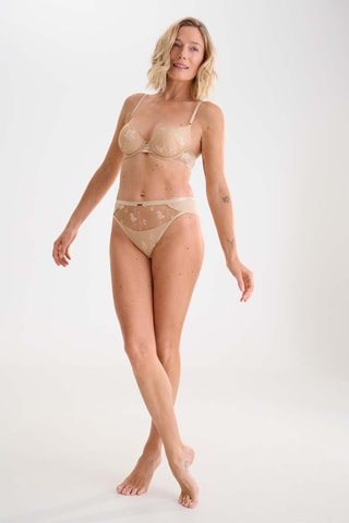 Reggiseno preformato con ferretti Passion - Beige - Lisca