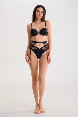 Sujetador con aros push-up Passion - Negro - Lisca