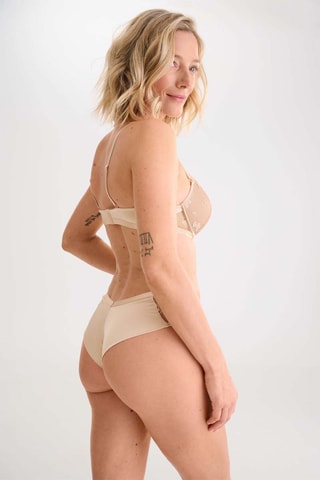 Reggiseno push-up con ferretti Passion - Beige - Lisca