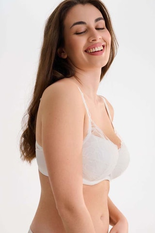 Reggiseno preformato con ferretti River - Bianco - Lisca