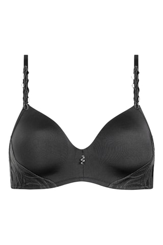 Sujetador sin aros con relleno River - Antracita - Lisca
