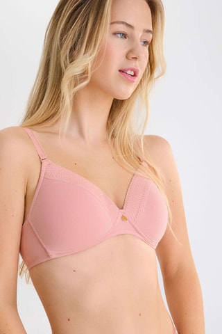 Reggiseno preformato con ferretti Ria - Rosa - Lisca