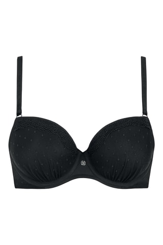 Sujetador con aros con relleno Ronia - Negro - Lisca