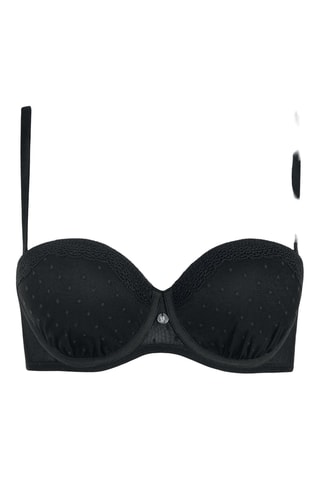 Sujetador con aros con relleno Ronia - Negro - Lisca