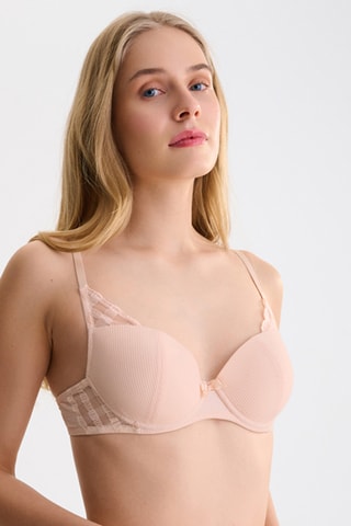 Reggiseno preformato con ferretti Infinity - Nude - Lisca