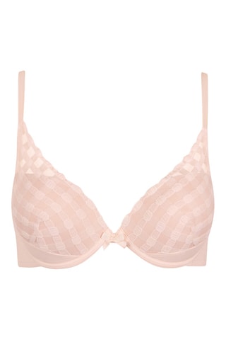 Reggiseno push-up con ferretti Infinity - Nude - Lisca