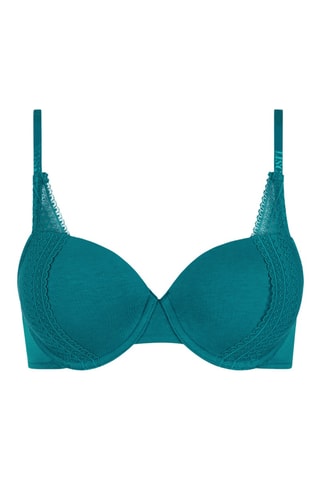 Sujetador con aros con relleno Fusion - Verde esmeralda - Lisca