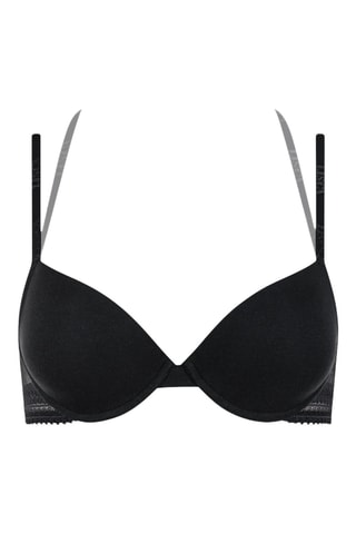 Sujetador con aros push-up Fusion - Negro - Lisca