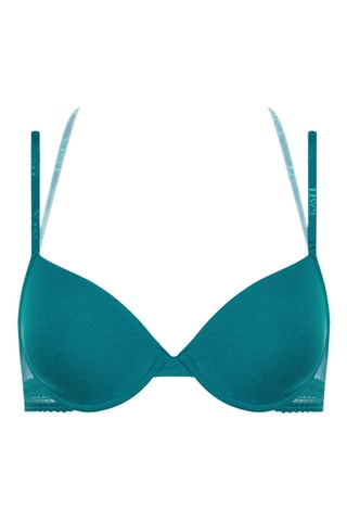 Sujetador con aros push-up Fusion - Verde esmeralda - Lisca