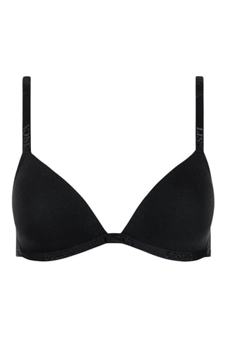Sujetador con aros con relleno Fusion - Negro - Lisca