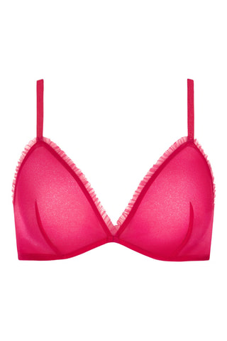 Reggiseno senza ferretti Shiny Star - Fucsia - Lisca