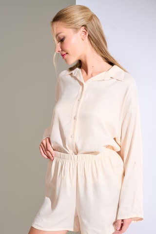 Shorts pigiama Paris - Beige - Lisca