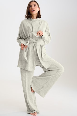 Cardigan lungo Rosie - Beige melange - Lisca
