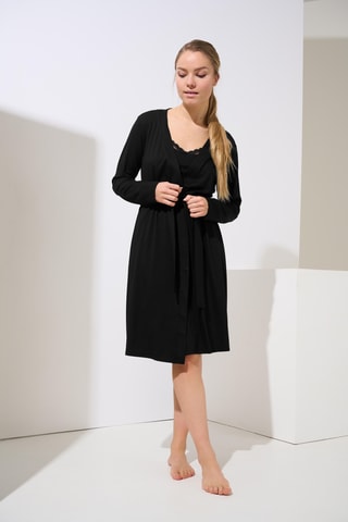 Vestaglia Evelyn - Nero - Lisca