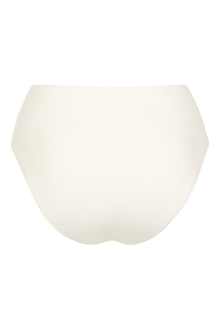 Slip bikini a vita alta Malaga - Ecrù - Lisca