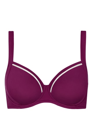 Reggiseno bikini Uvita - Bordeaux - Lisca