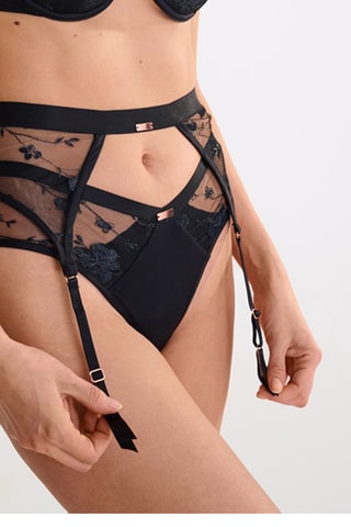 Braga brasileña Passion - Negro - Lisca