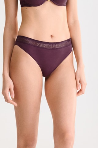 Tanga Ria - Viola scuro - Lisca