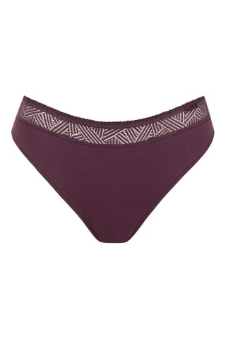Tanga Ria - Viola scuro - Lisca
