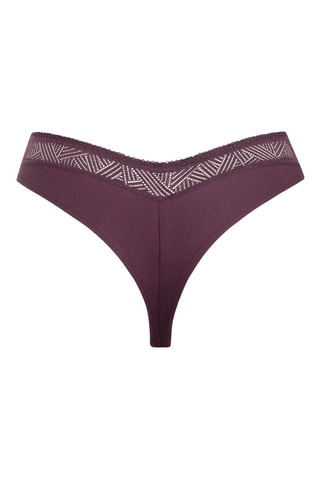 Tanga Ria - Viola scuro - Lisca