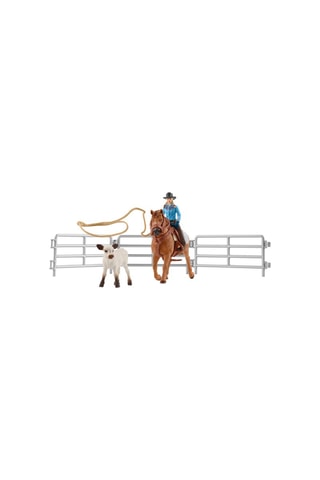 Squadra di cowboy e le loro corde Farm World - Da 3 anni