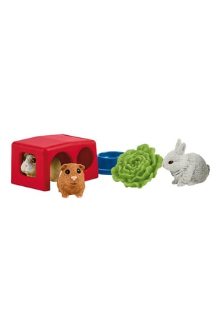 Cofanetto casa per conigli e maialini d’India Farm World - Da 3 anni