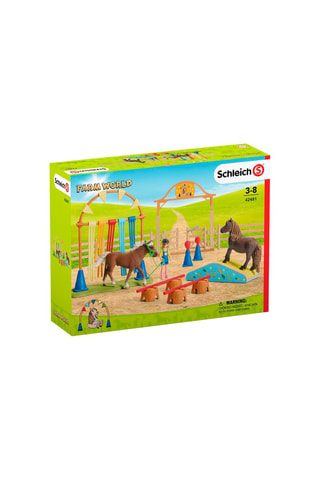 Allenamento di agility per pony Farm World - Da 3 anni