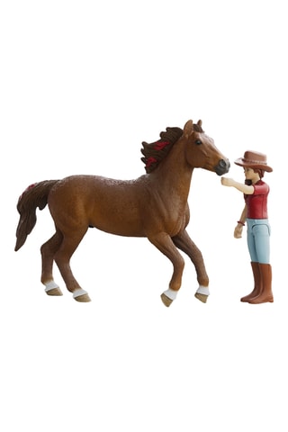 Figurine Cavalière Hannah et Cayenne - Dès 5 ans