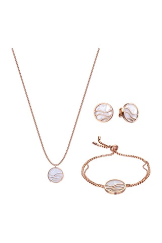 Parure Moonlit Beach - Dorato rosa
