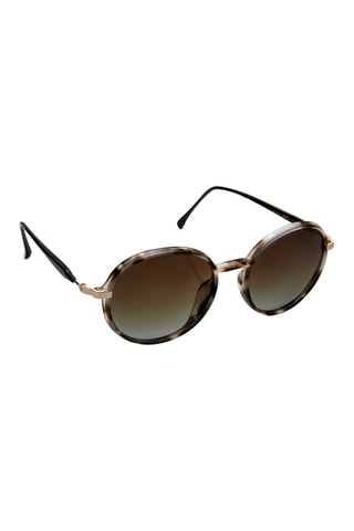 Occhiali da sole polarizzati unisex - Categoria 3 - Marrone e grigio