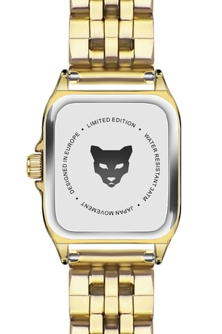 Orologio al quarzo in acciaio Antwerp - Dorato
