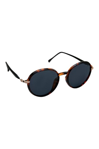 Occhiali da sole polarizzati unisex - Categoria 3 - Nero e marrone