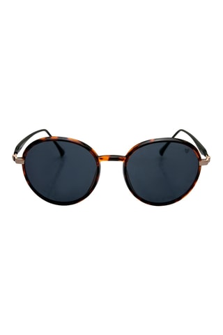 Occhiali da sole polarizzati unisex - Categoria 3 - Nero e marrone