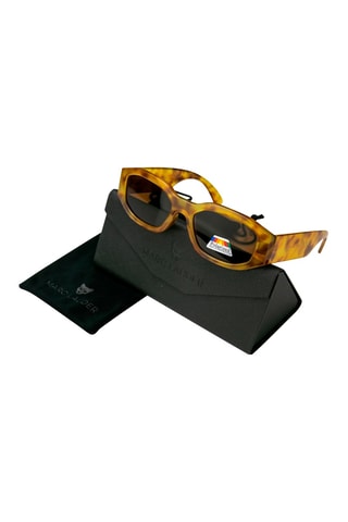 Occhiali da sole polarizzati unisex - Categoria 3 - Giallo e marrone