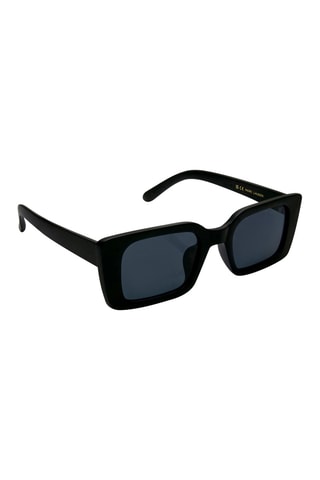 Occhiali da sole polarizzati e catenina unisex - Categoria 3 - Nero