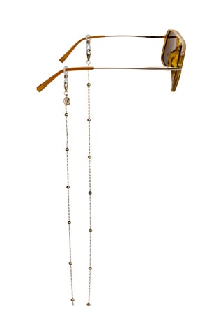 Occhiali da sole polarizzati e catenina unisex - Categoria 3 - Marrone