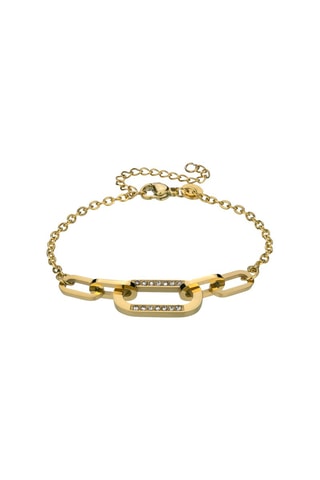 Bracciale gourmette - Zirconi 