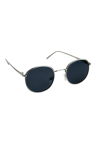 Occhiali da sole polarizzati unisex - Categoria 3 - Nero e argentato